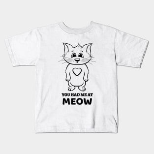 It is impossible to keep a straight face in the presence of one or more CATS. Kids T-Shirt